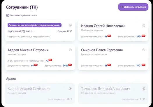 Кадровое делопроизводство